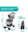 Ohlala 3 Stroller Bebek Arabası (Grey Mist)