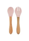 Oioi Mama Kaşığı Ve Çatal Seti 010600 Pinky Pink