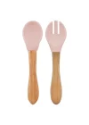 Oioi Mama Kaşığı Ve Çatal Seti 010600 Pinky Pink