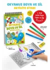 Okyanus - Boya ve Sil Aktivite Kitabı / 3 Yaş +