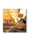 Okyanusta Yelkenli Tablosu 80 x 80