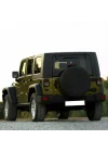 Ön Cam Arka Cam Silecek Jeep Wrangler Rubicon JK ile uyumlu 2008-2017