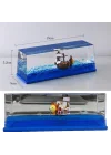 One Piece Dekoratif Batmayan Gemi Nostaljik Hediye 15 cm