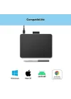 One S kalem tableti, pilsiz EMR kalemi, Bluetooth bağlantısı, Windows, Mac, Chromebook ve Android için – yaratıcı yeni başlayanlar, dijital çizim ve günlük ofis işleri için ideal.