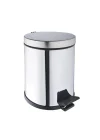 Mey İthalat® Onno Parlak Pedallı Çöp Kovası 5 Lt