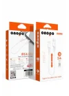 Onopo Android Uyumlu Type-C To USB Mini Kablo 3.4A Hızlı Şarj ve Data Kablosu 30cm - Q2 | 3.4A Hızlı Şarj | 480Mbps Veri Transferi | Kompakt Tasarım | 2 Yıl İthalatçı Garantisi