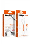 Onopo Android Uyumlu Type-C To USB Mini Kablo 3.4A Hızlı Şarj ve Data Kablosu 30cm - Q2 | 3.4A Hızlı Şarj | 480Mbps Veri Transferi | Kompakt Tasarım | 2 Yıl İthalatçı Garantisi