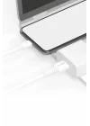 Onopo Android Xiaomi Uyumlu Type-C to USB 3.4A Hızlı Şarj ve Data Kablosu 1 Metre - Q7 | Beyaz Smart Kablo