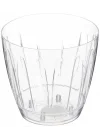 OR02 Şeffaf Orkide Saksısı Tabaklı 14,3cm, 1.5 Litre Şeffaf