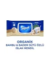 Organik Bambu Badem Sütlü Islak Mendil 1x50