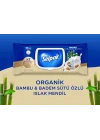 Organik Bambu Badem Sütlü Islak Mendil 1x50