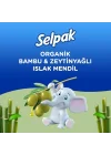 Organik Bambu Zeytinyağlı Islak Mendil 1x50
