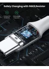 Örgülü USB Type-C Şarj ve Data Kablosu, 50 cm