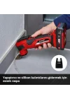 Orijinal Einhell 6 Parça Multitool Seti (Dalma, HCS Yarım Daire, CrV Dalma, Karbür Uçlu Yarım Daire Testere Bıçağı, Karbür Delta Rasp, Esnek Spatula – Open Back bağlantılı) - 49708106