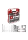 Orijinal Einhell L-CASE 40 parçalı uç ve matkap seti (25 mm uçlar, hızlı değiştirilebilir uç tutucu, lokma anahtar, havşa, metal, beton ve ahşap matkap uçları, saklama kutusu dahil) - 49109053