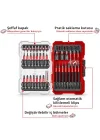 Orijinal Einhell M-CASE 38-Parça Darbeye Dayanıklı Uç Seti (25 mm, 50 mm Ve 90 mm Uçlar, Altıgen Lokmalar, 60 mm Uç Tutucu, Saklama Kutusu Dahil) - 49109250