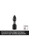 Orijinal Einhell S-CASE 18 parça darbeye dayanıklı aksesuar seti (25 mm bitler, 50 mm bitler, 60 mm bit tutucu, lokma adaptörü, metal delme ucu ve saklama kutusu dahil) - 49108709