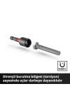 Orijinal Einhell S-CASE 18 parça darbeye dayanıklı aksesuar seti (25 mm bitler, 50 mm bitler, 60 mm bit tutucu, lokma adaptörü, metal delme ucu ve saklama kutusu dahil) - 49108709