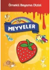 Örnekli Boyama - Meyveler