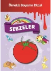 Örnekli Boyama - Sebzeler