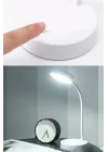 Orret Home Şarjlı Dokunmatik Akrobat Masa Lambası – 12 LEDli Katlanabilir Kitap Okuma ve Çalışma Işığı, Beyaz Işık, Işıldak Modlu Taşınabilir Masa Üstü Lamba-Kitap Okuma Işığı