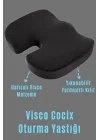 Ortopedik Oturma Minderi Visko Cocix Elastik Minder Basur Hemoroid Minderi Oturma Simidi Yastığı Dik Duruş Minderi