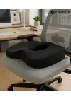Ortopedik Visco Oturma Minderi – Ergonomik Oturma Simidi | Siyah