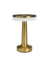 Oslo Gold Şarjlı Dokunmatik Masa Lambası – 3 Renk Modu (6500K/3200K/Amber), Dimlenebilir, Type-C Kablo Dahil, 1500mAh Batarya, 20 cm Yükseklik