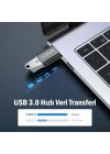 OTG Akıllı Giriş USB 3.0 to Type-C Dönüştürücü Adaptör Çevirici 5Gbps, iPhone 16, Pro, Pro Max, M2, M3, M4 MacBook Pro, Air, iPad Pro ve Galaxy S25, S24, S23 ve Tabletler ile Uyumlu