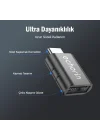 OTG Akıllı Giriş USB 3.0 to Type-C Dönüştürücü Adaptör Çevirici 5Gbps, iPhone 16, Pro, Pro Max, M2, M3, M4 MacBook Pro, Air, iPad Pro ve Galaxy S25, S24, S23 ve Tabletler ile Uyumlu