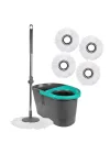 OTOMATİK TEMİZLİK SETİ 4 MİKROFİBER MOP PASPAS