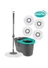 OTOMATİK TEMİZLİK SETİ 4 MİKROFİBER MOP PASPAS