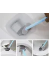 Oval Slikon Klozet Fırçası Beyaz
