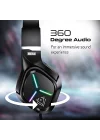 Oyuncu Kulaklık Stereo 7.1 Surround Kablolu Kulaküstü - BLITZ (Siyah)