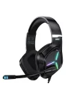 Oyuncu Kulaklık Stereo 7.1 Surround Kablolu Kulaküstü - BLITZ (Siyah)