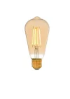 PANASONIC E27 FİL ST64 LAMBA, SARI IŞIK 7W 630LM 2000K GOLD