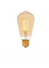 PANASONIC E27 FİL ST64 LAMBA, SARI IŞIK 7W 630LM 2000K GOLD