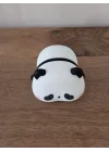 Panda Gece Lamba, LED Yumuşacık Sevimli Lamba, Çocuklar için Gece Lambası, Silikon Panda Işığı, Kısılabilir Kız Bebek Yatak Odası Gece Lambası, Emzirme Kreş Dekoru için Şarj Edilebilir
