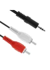PARCBENY 426 RCA STEREO ERKEK 1.5 METRE SES KABLOSU 3.5MM TO 2 ERKEK