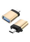 Parcbeny PM-3826 Type-C Otg Adaptör Flash Sürücüleri, Klavyel Ve Diğer Çevre Birimlerini Yeni Macbook Ve Diğer USB-C Cihazını Bağlamak İçin USB-C Bağlantı Noktasını USB 3.0 Bağlantı Noktas