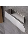 Paslanmaz Çelik Havlu Askısı - Kendinden Yapışkanlı - 28cm - inox - Model: Köln