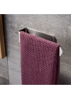 Paslanmaz Çelik Havlu Askısı - Kendinden Yapışkanlı - 28cm - inox - Model: Köln