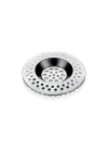 Paslanmaz Çelik Lavabo Süzgeci, 7 cm Çap, Yerli Üretim, 2 Adet