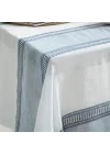 Paso Masa Örtüsü MARIN MAVI/BEYAZ