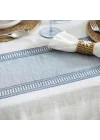Paso Masa Örtüsü MARIN MAVI/BEYAZ