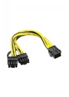 Pci e 8 Pin (6+2) 2X Pci-e Ekran Kartı Power Çoklayıcı Kablosu 4302