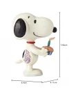 Peanuts by Jim Shore Snoopy doğum günü figürü, 7,6 cm, çok renkli