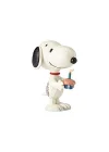 Peanuts by Jim Shore Snoopy doğum günü figürü, 7,6 cm, çok renkli