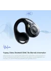 PearlClip Pro Hi-Res LDAC ENC OWS Kablosuz Bluetooth 6.0 Kulaklık Siyah