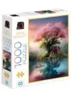 Pembe Ağaç Puzzle 1000